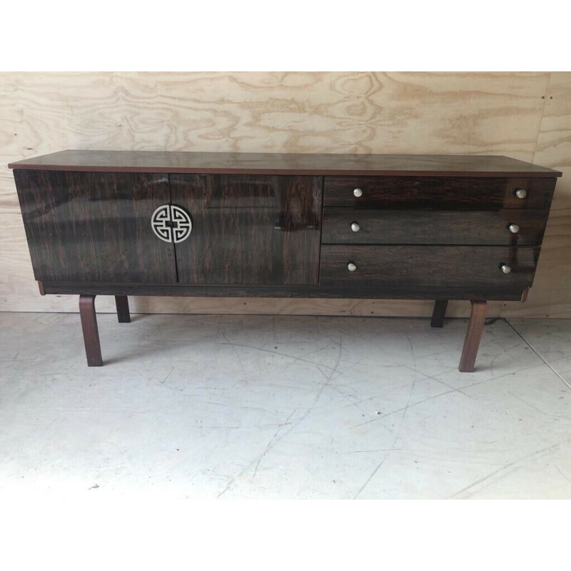 Credenza vintage in palissandro di Schreiber 1962