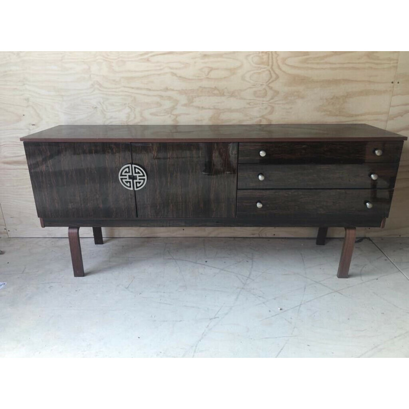 Credenza vintage in palissandro di Schreiber 1962