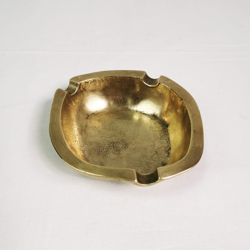 Vintage Brass ashtray Germany 1950s
