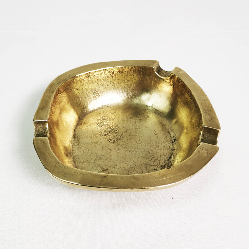 Vintage Brass ashtray Germany 1950s