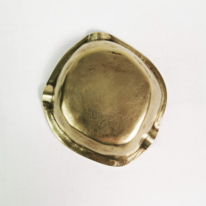 Vintage Brass ashtray Germany 1950s