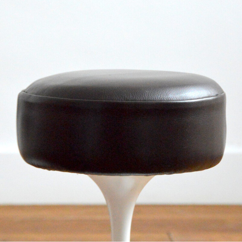 Pair of vintage stools tulip leg 1970s