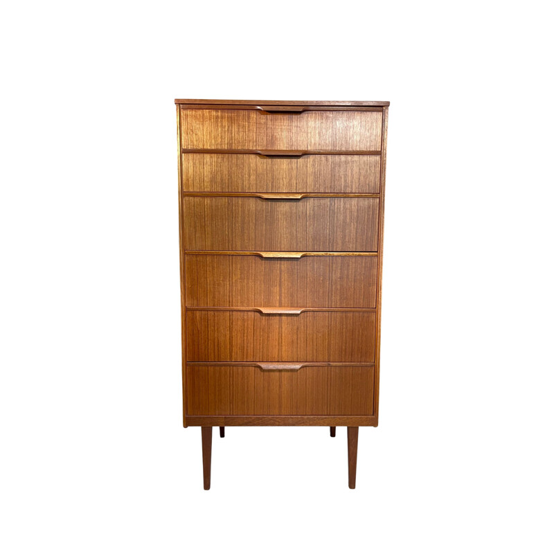 Austinsuite vintage teakhouten ladekast Denemarken 1960