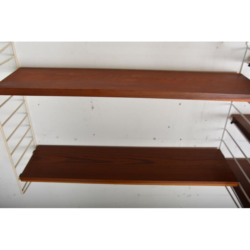 Vintage Shelving System Nisse Strinning Swedish 1960s