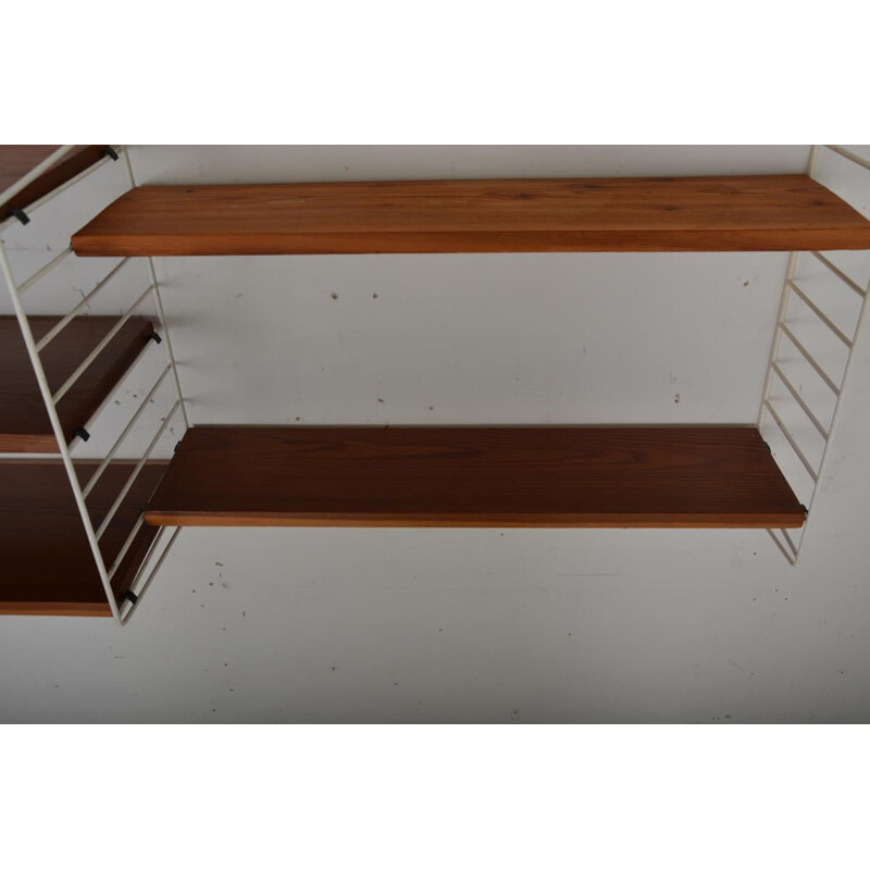 Vintage Shelving System Nisse Strinning Swedish 1960s