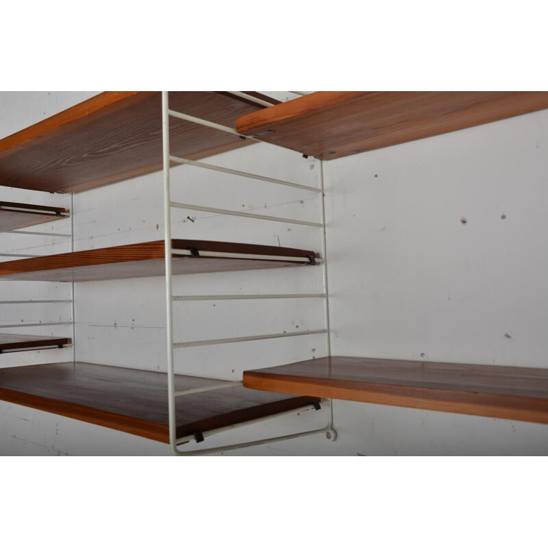 Vintage Shelving System Nisse Strinning Swedish 1960s