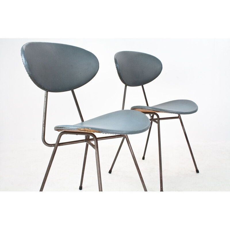 Pair of vintage Staatsmijnen chairs by Rob Parry 1955s