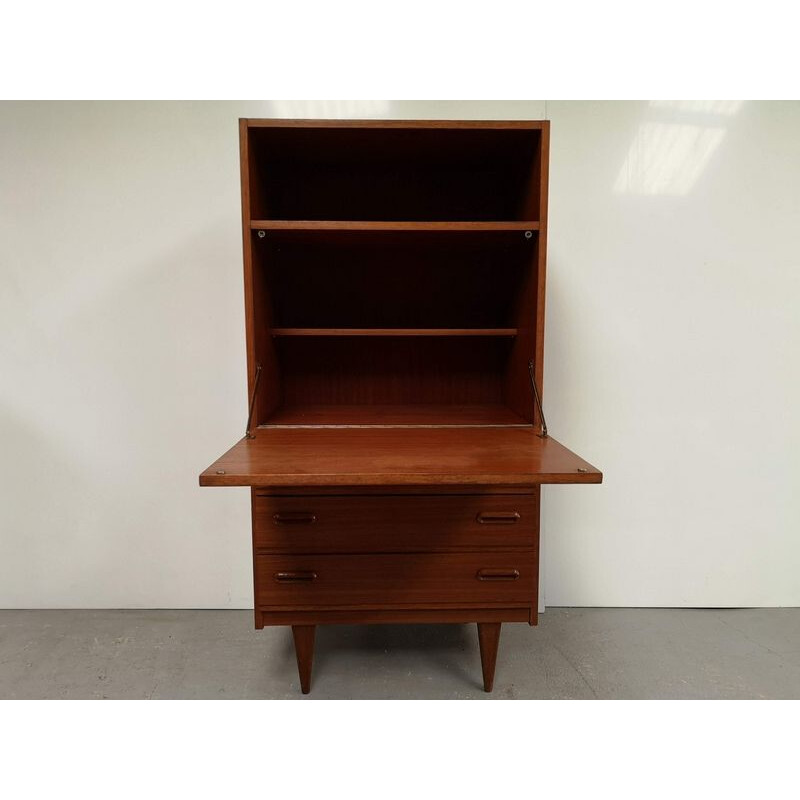 Vintage teak secretary 1960s