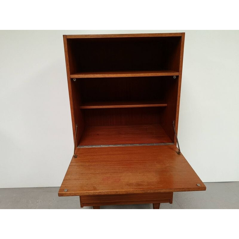 Vintage teak secretary 1960s