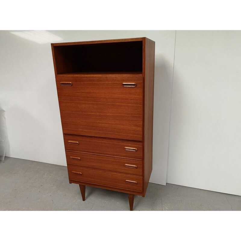 Vintage teak secretary 1960s