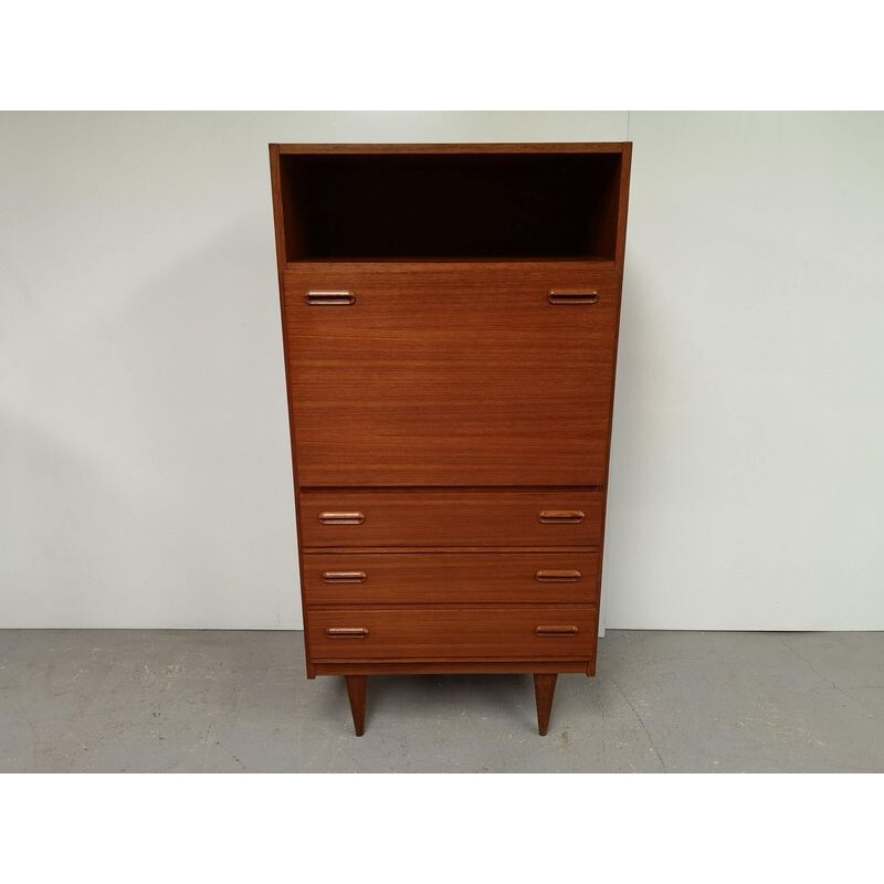 Vintage teak secretary 1960s