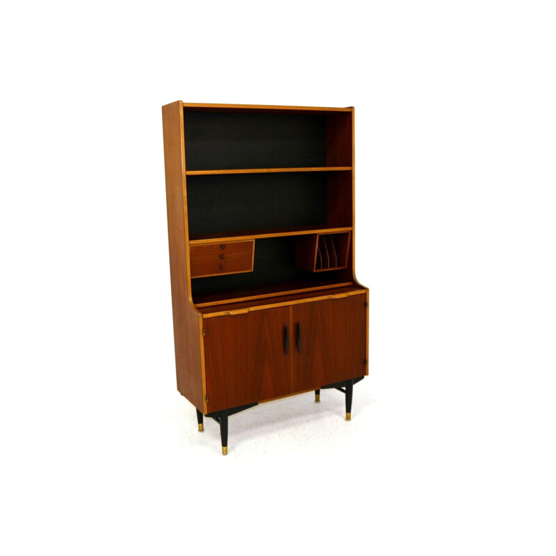 Vintage teak secretary Hugo Troeds for Bjärnum Sweden 1960s