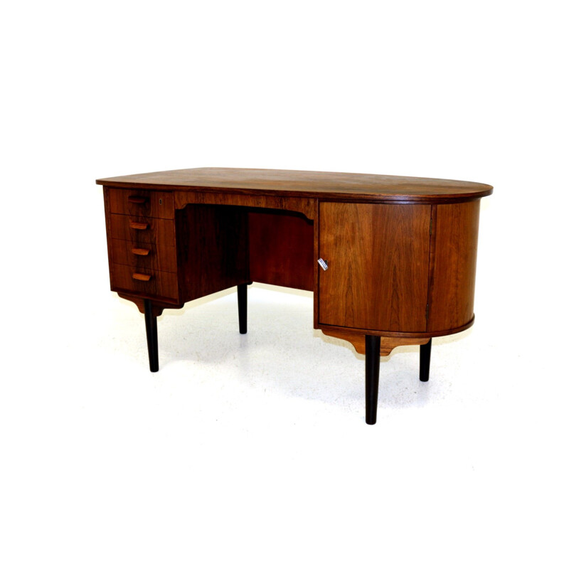 Vintage rosewood desk Denmark 1960s