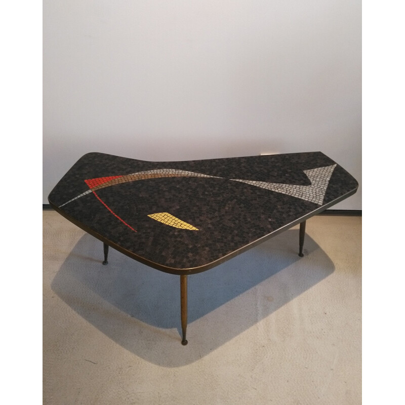 Table basse en céramique, Berthold MULLER - 1950