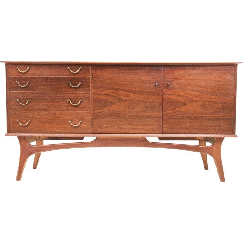 Mid Century Walnut Sideboard by Alfred Cox British 1960s