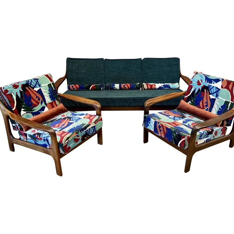 Vintage 3-piece living room Scandinavian 1950s