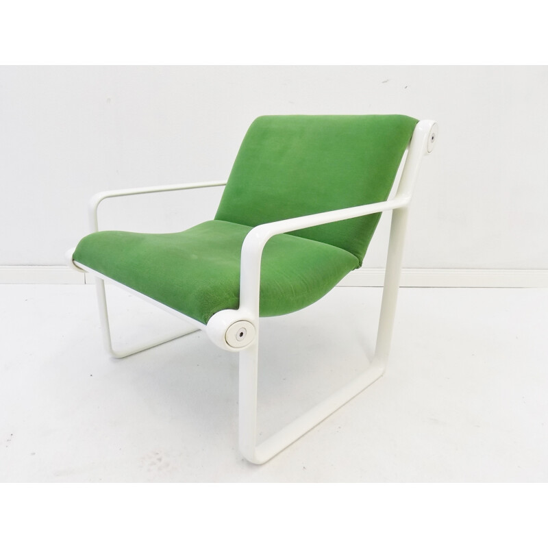Paire de fauteuils lounge vintage Knoll Sling de Bruce Hannah et Andrew Morrison pour Knoll 1970