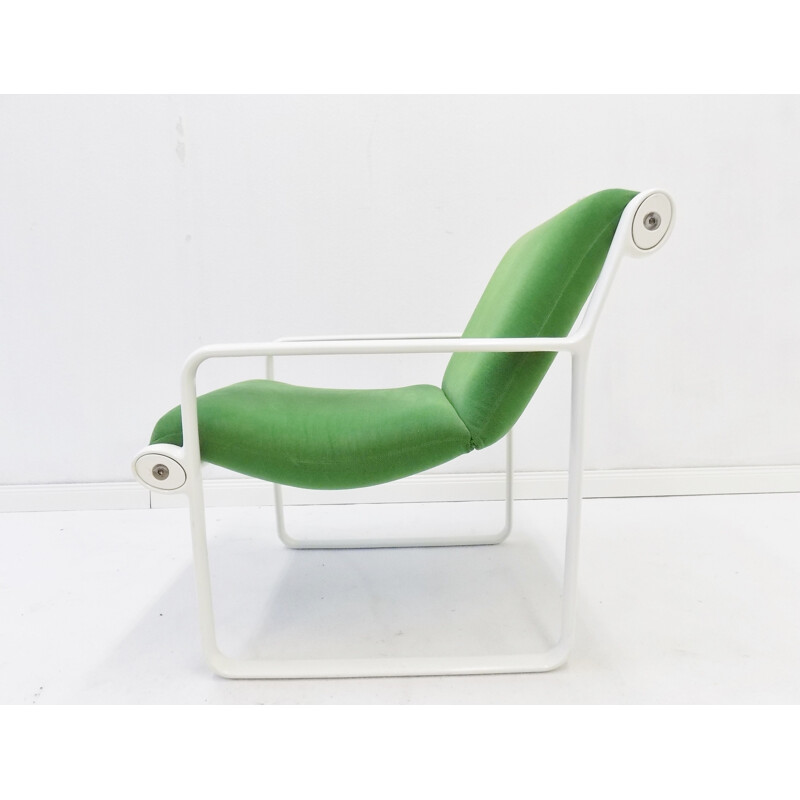 Pair of vintage Knoll Sling lounge armchairs by Bruce Hannah and Andrew Morrison for Knoll 1970