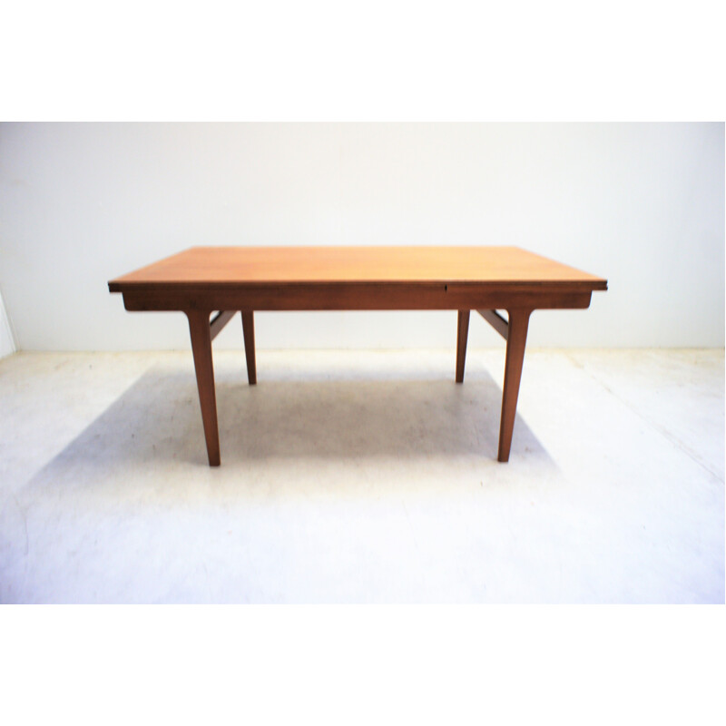 Vintage teak table Henning Kjaernulf Scandinavian 1960s