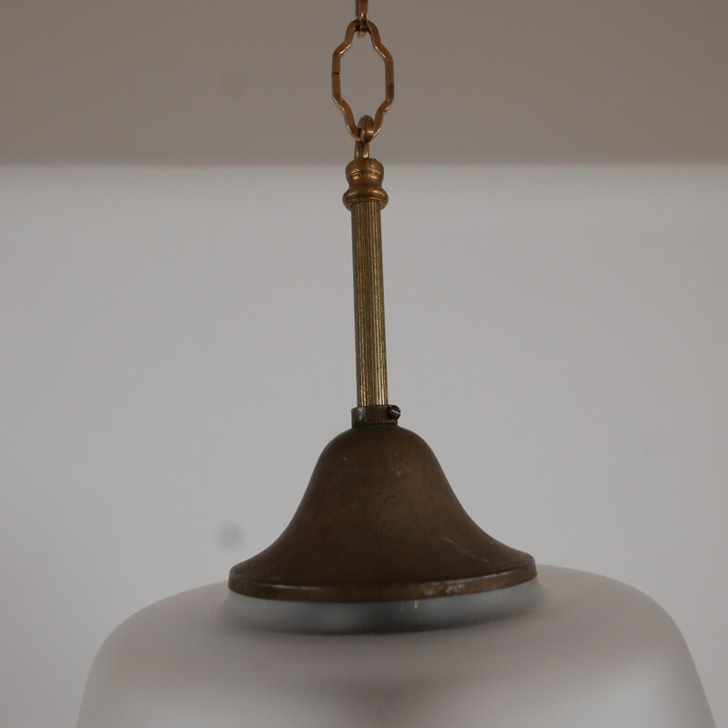 Lámpara colgante vintage de los años 30