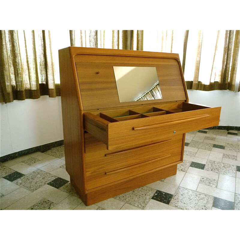 Bernhard Pedersen & Son Secretaire in teak - 1960s