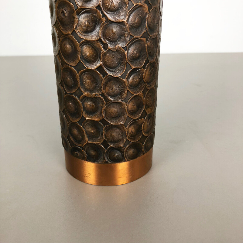 Vintage copper vase by Auböck, Austria 1950