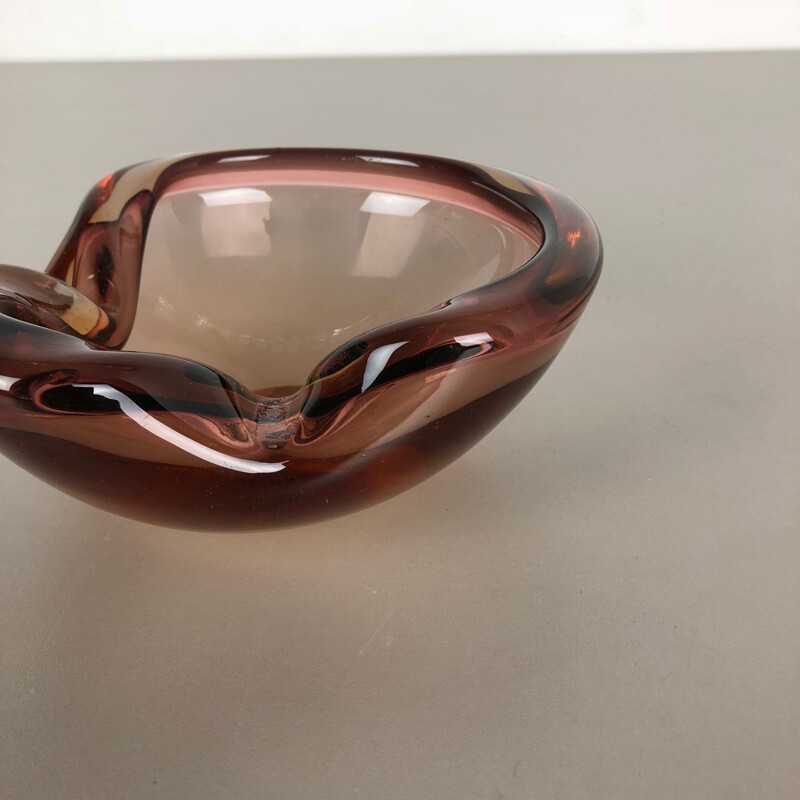 Vintage Murano Shell Ashtray Murano Italy 1970s