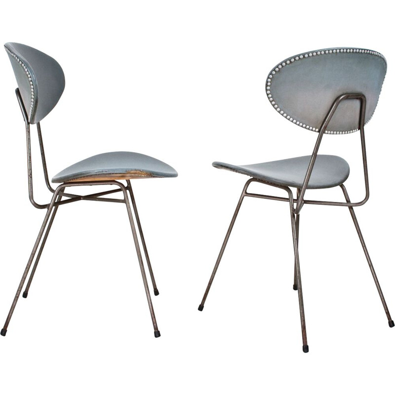 Pair of vintage Staatsmijnen chairs by Rob Parry 1955s