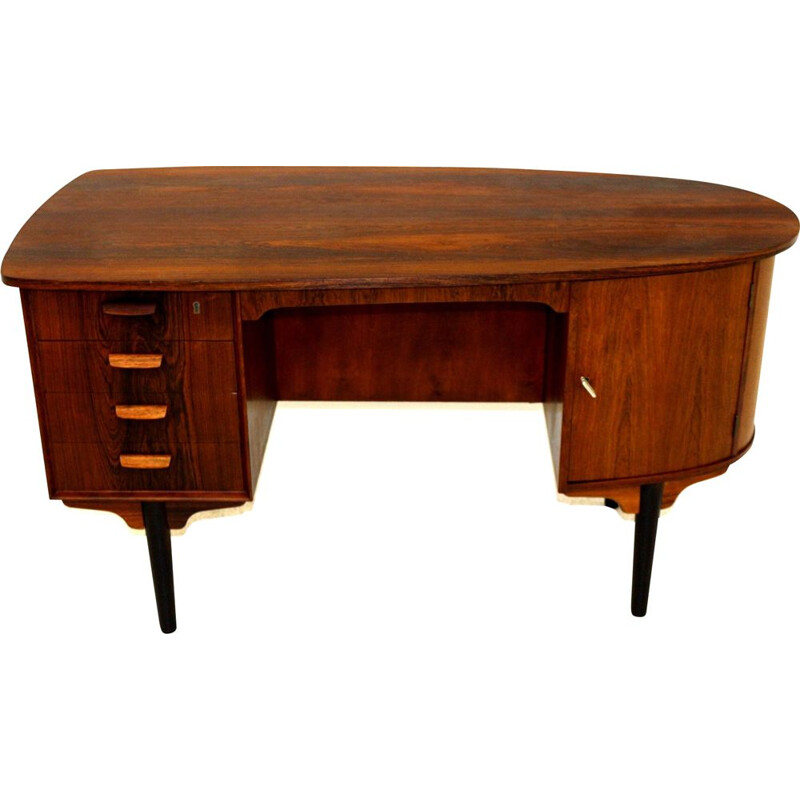 Vintage rosewood desk Denmark 1960s