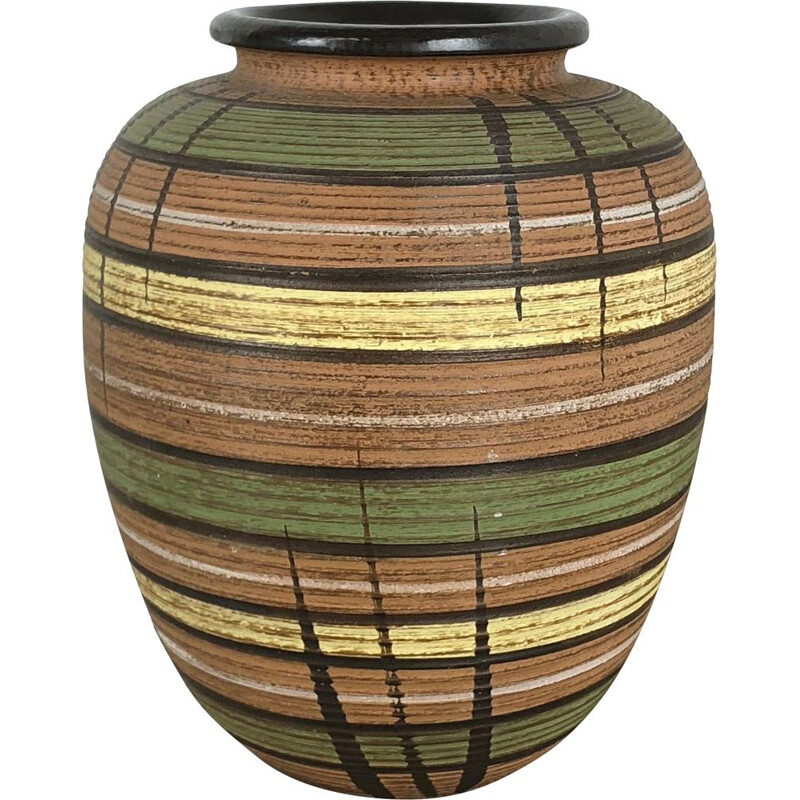 Vaso de cerâmica vintage por Dümmler e Breiden, Alemanha 1950