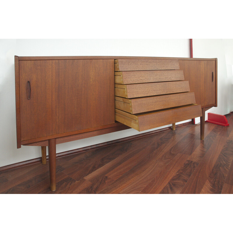 Vintage Teak Sideboard by Nils Jonsson for Hugo Troeds Sweden 1960s