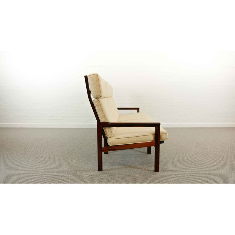 Vintage Capella 4-Seat Sofa by Illum Wikkelso for N. Eilersen Denmark