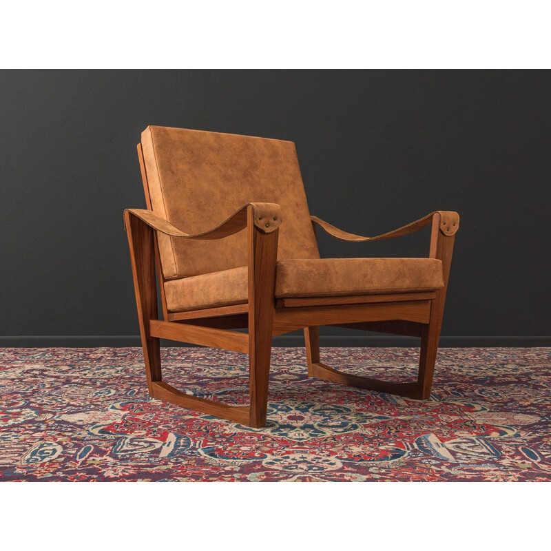 Vintage Safari fauteuil 1960