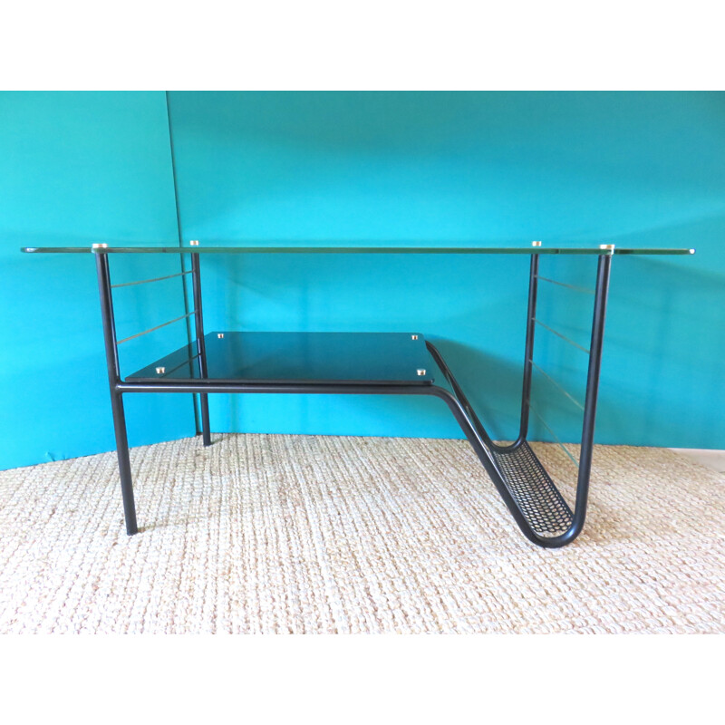 Airborne table with magazine rack - 1950s