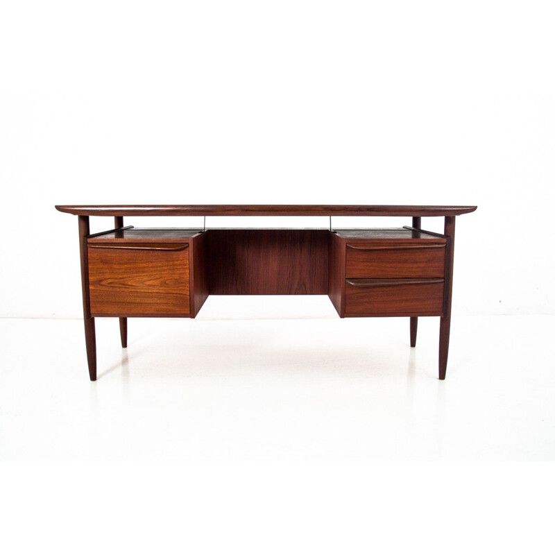 Bureau vintage en teck Danemark 1960