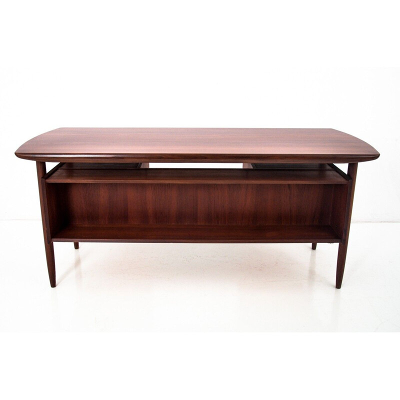 Vintage Teak desk Denmark 1960s