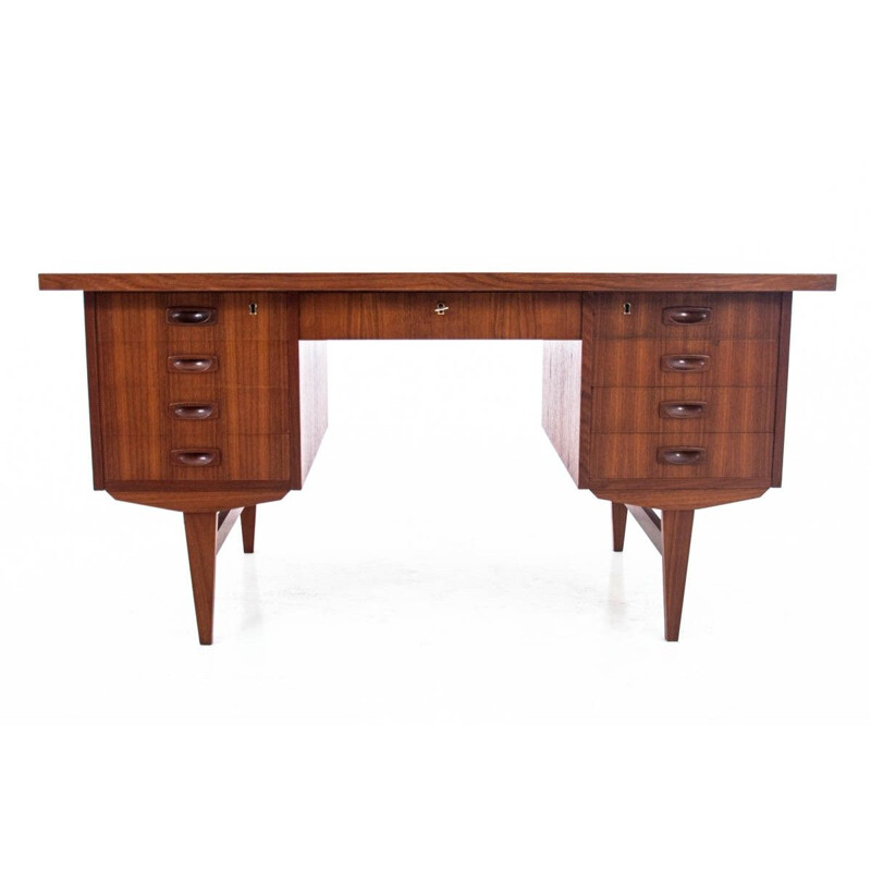 Vintage desk teak Danish 1960s