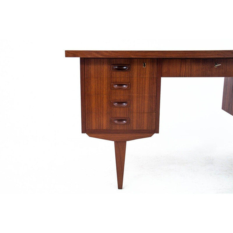 Scrivania danese vintage in teak 1960