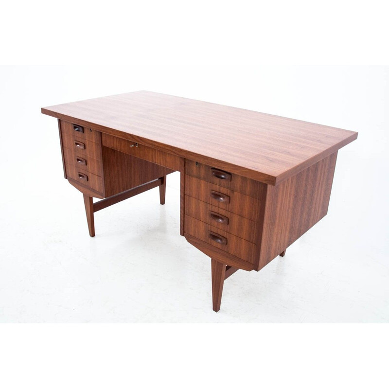 Vintage desk teak Danish 1960s