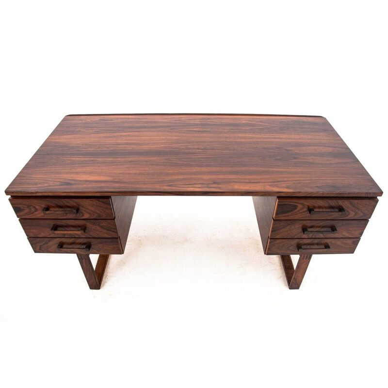 Vintage Rosewood desk by Henning Jensen Denmark 1960s