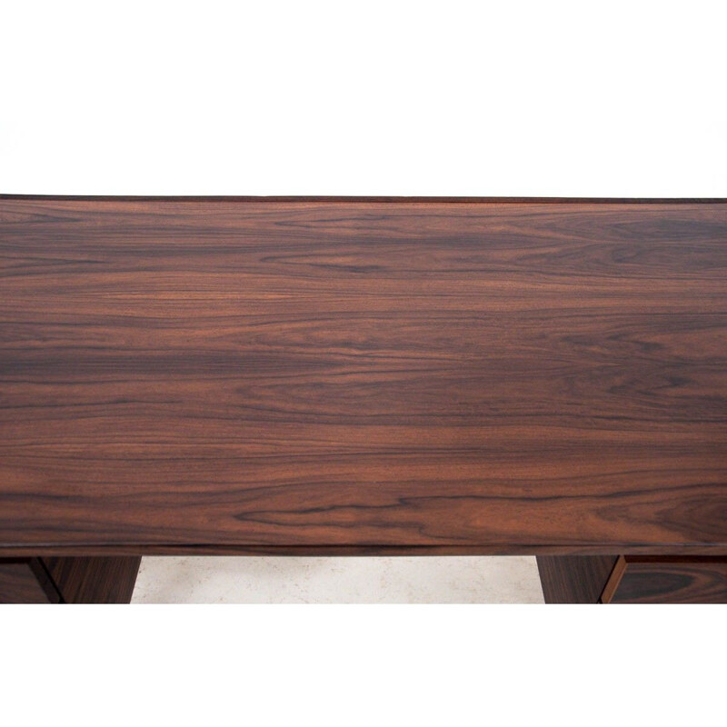 Vintage Rosewood desk by Henning Jensen Denmark 1960s