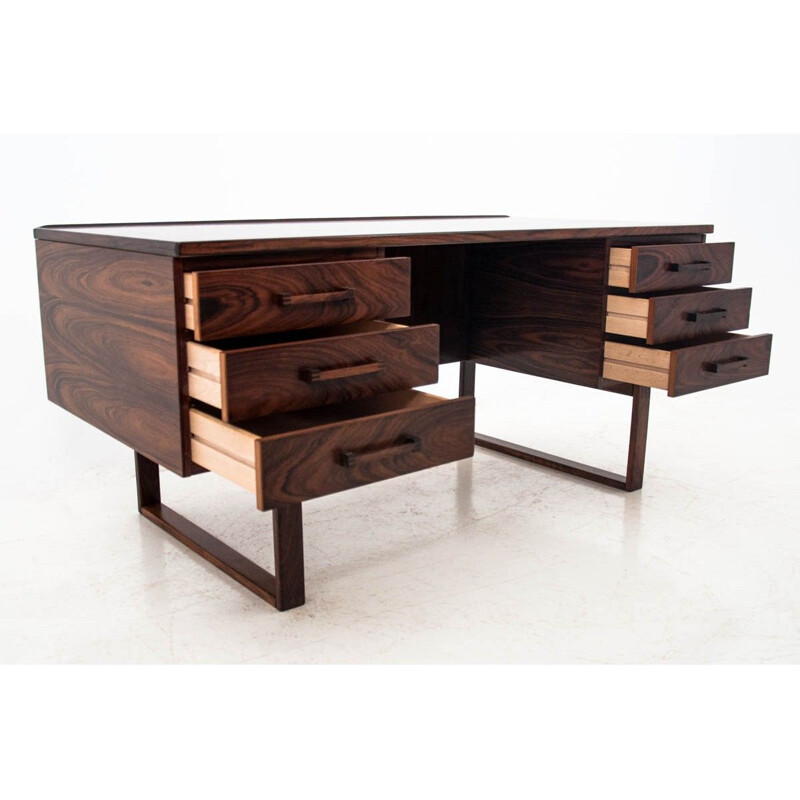 Bureau vintage en palissandre par Henning Jensen Danemark 1960