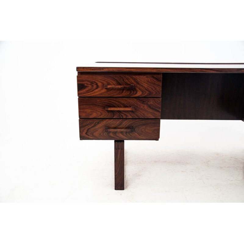 Vintage Rosewood desk by Henning Jensen Denmark 1960s