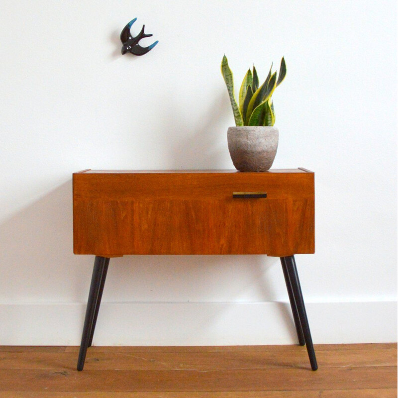 Vintage bedside table 1950s