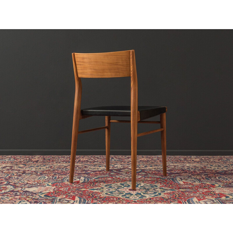 Set of 4 vintage chairs by Georg Leowald for Wilkhahn, Germany 1950