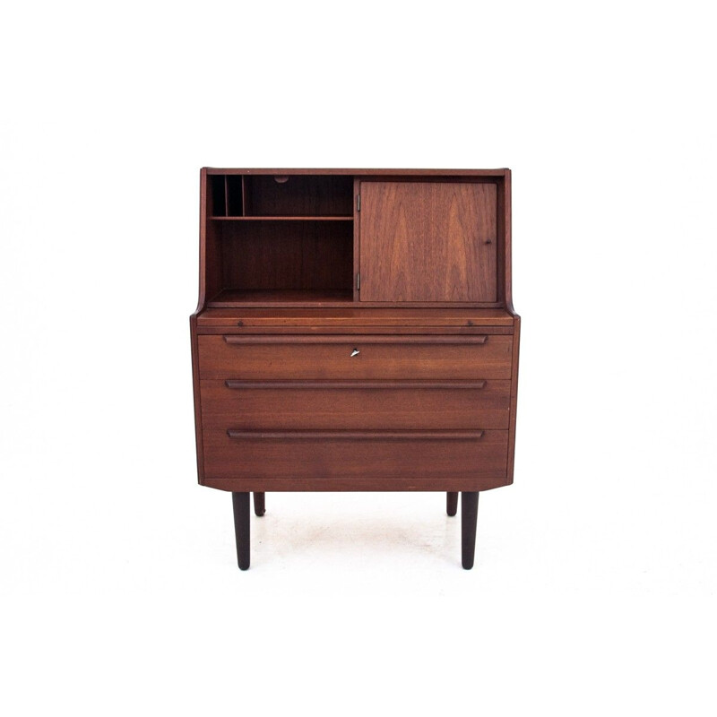 Vintage teak secretaire, Denmark 1960