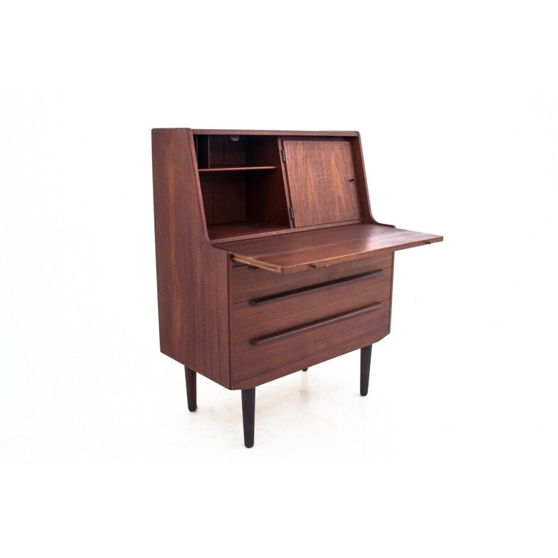 Vintage teak secretaire, Denmark 1960