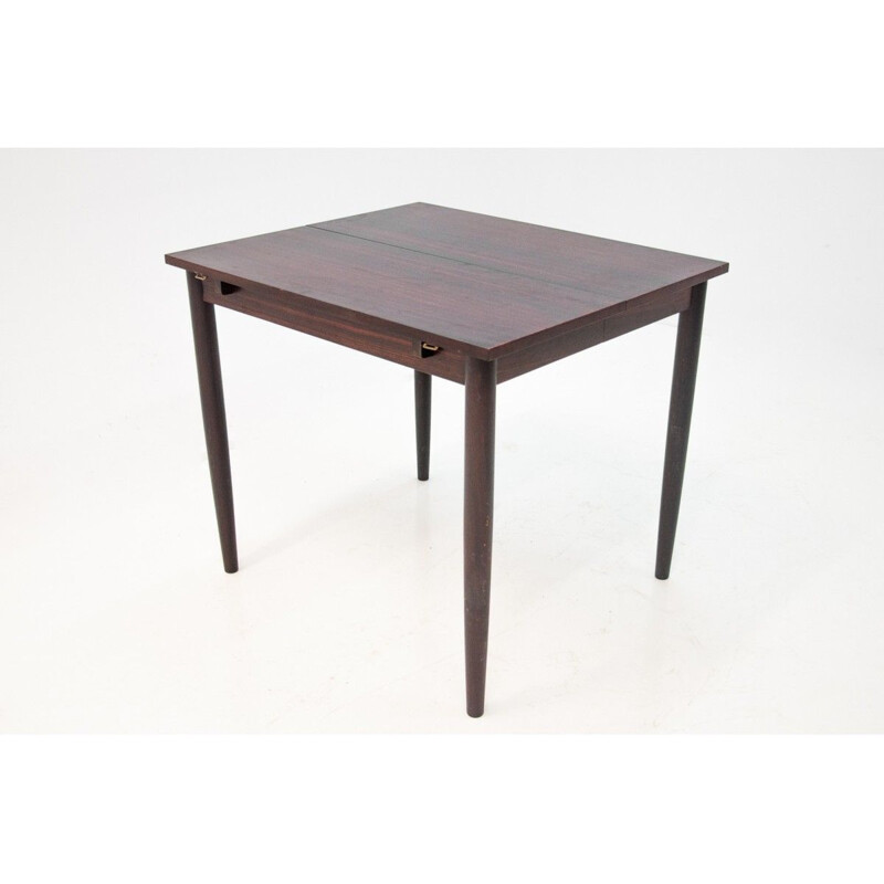 Table vintage en palissandre Danemark 1960