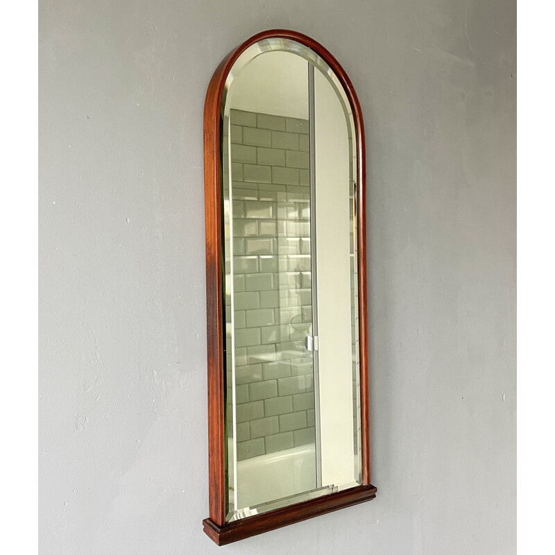 Pair of vintage Wall Mirrors with Bevelled Glass 1910s