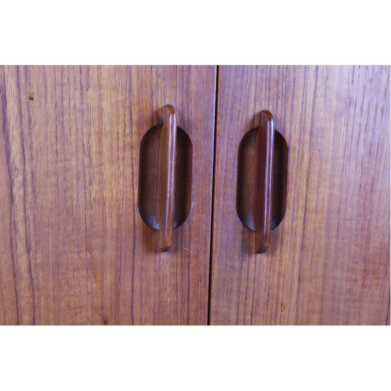 Vintage teak wardrobe by Ejvind A.Johansson